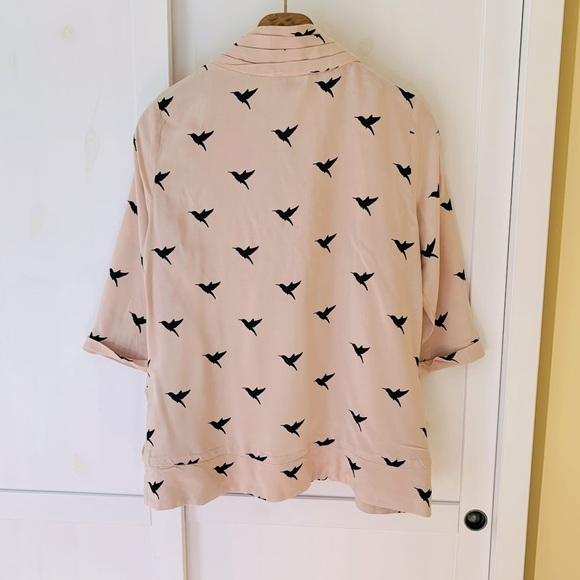Hollister Cropped Sleeve Light Pink Jacket - Picture 5 of 5